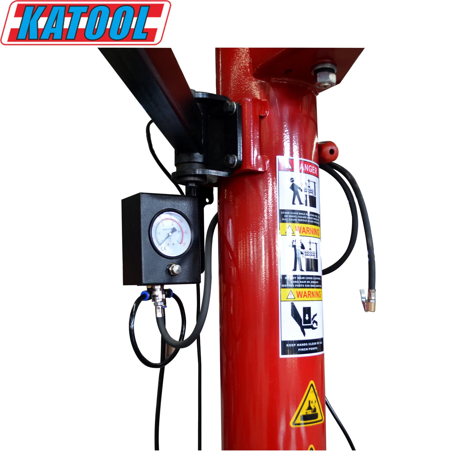 Katool KT-T830 Tire Changer w/ Bead Blaster, Max 24" Rim Clamping - Image 5