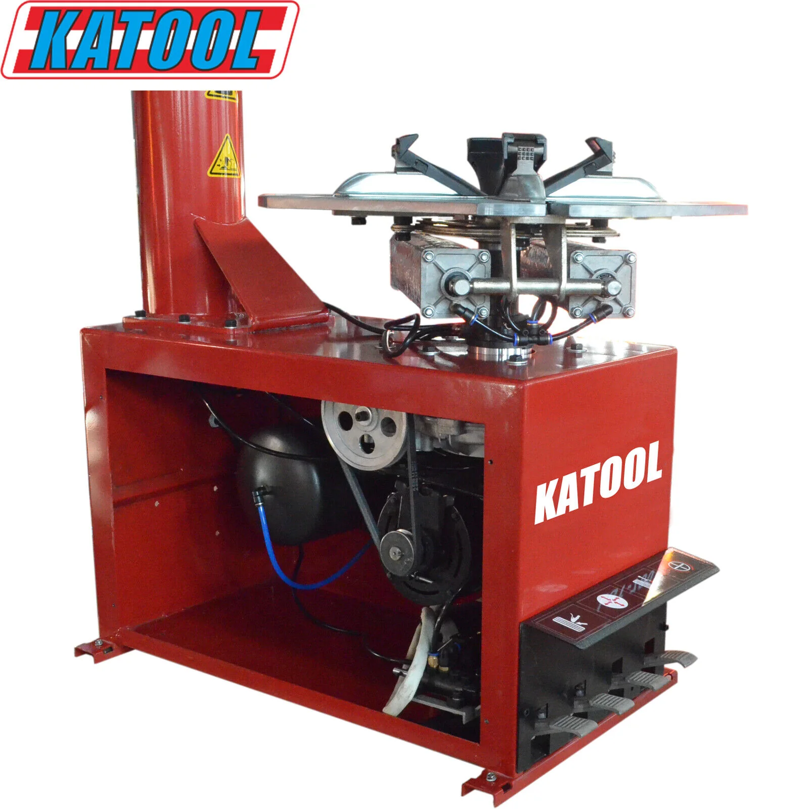 Katool KT-T830 Tire Changer w/ Bead Blaster, Max 24" Rim Clamping - Image 6