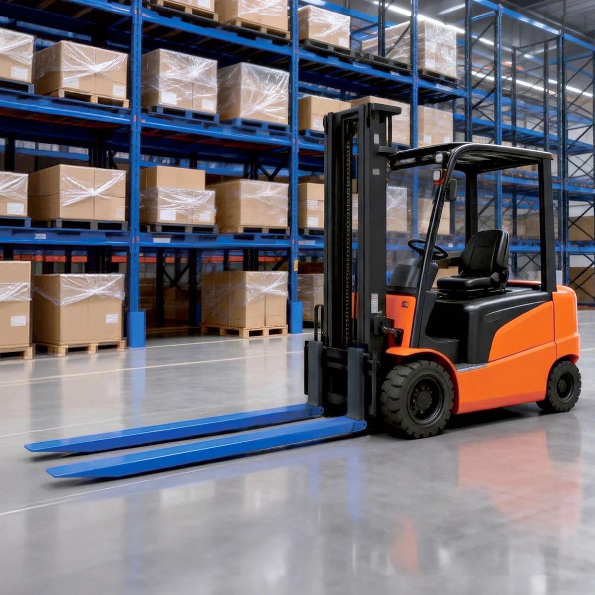Greatbear 10ft Forklift Extensions 6” Wide Forks, 6600lbs Capacity (Pair) - Image 4