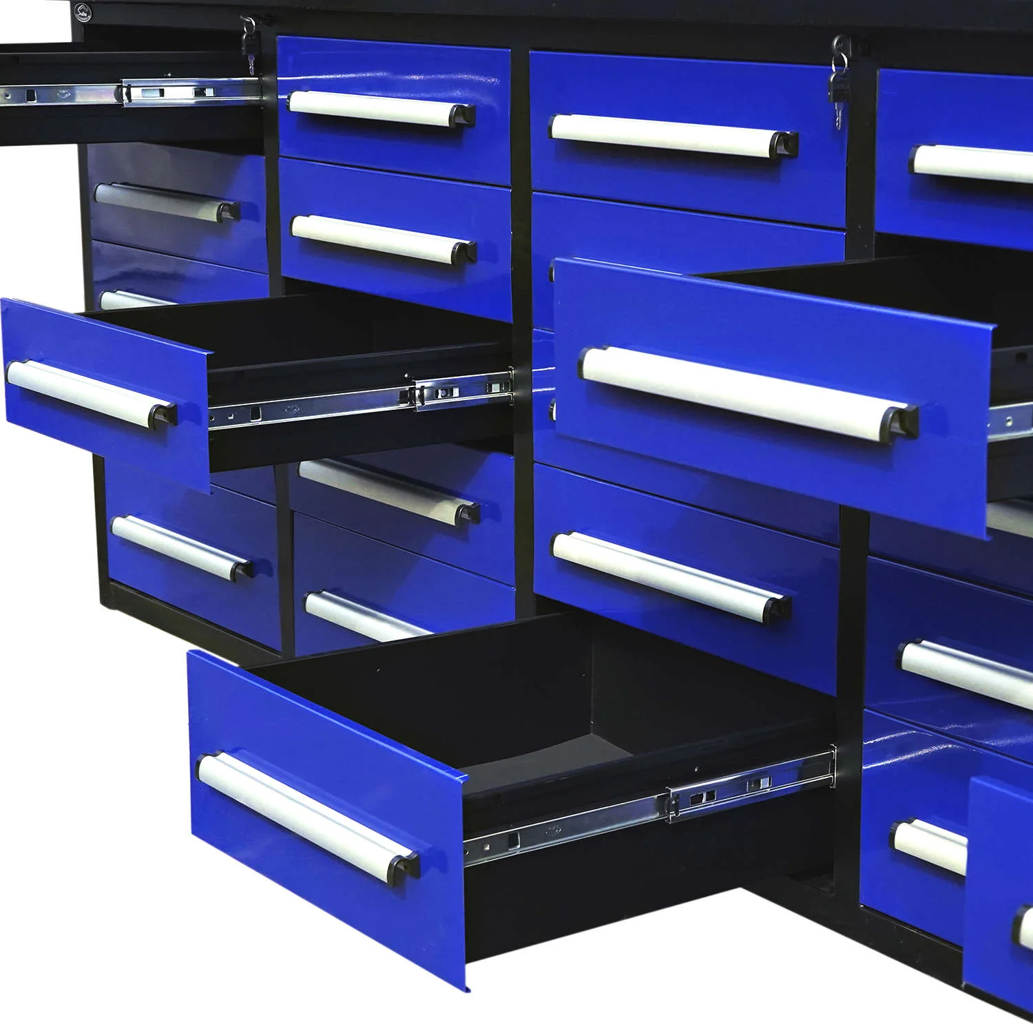 10 ft Heavy Duty Workbench with 25 Drawers - Image 9
