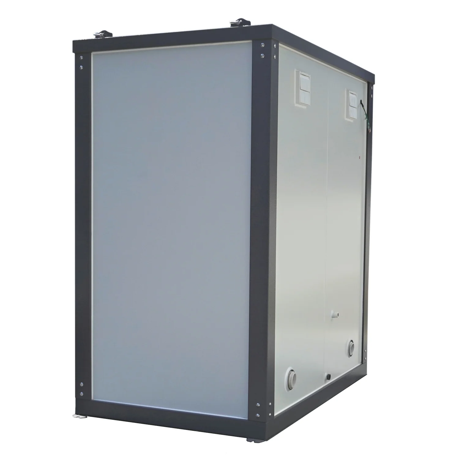 2 Private Toilet Stalls Portable Restroom - Image 18