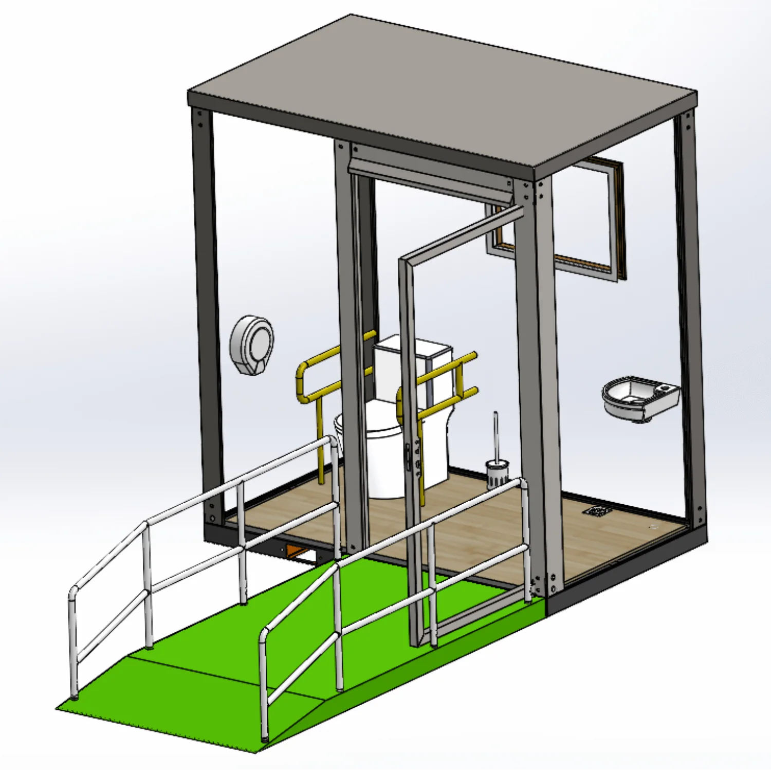 Handicap-Accessible Portable Restroom for Disabled - Image 11