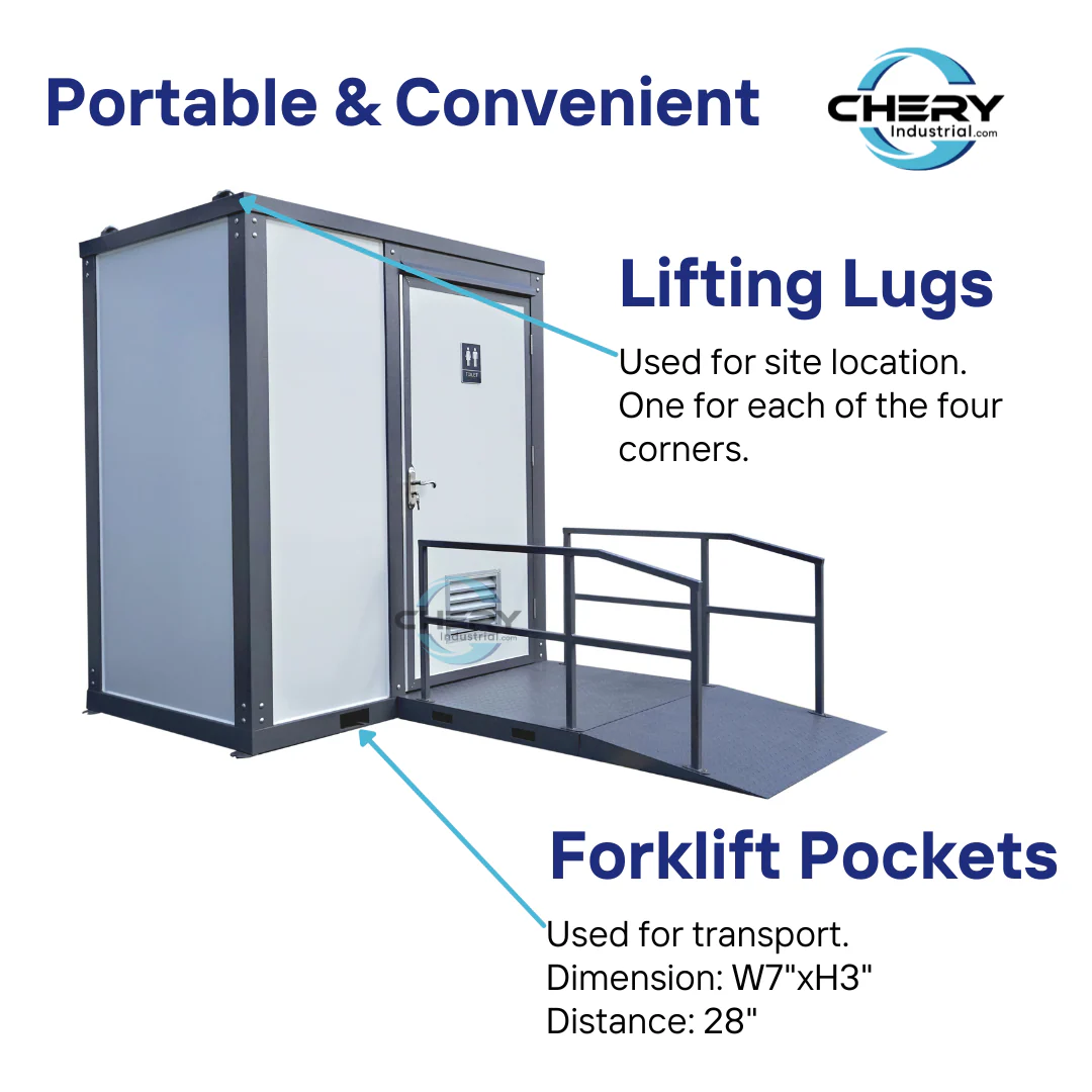 Handicap-Accessible Portable Restroom for Disabled - Image 7