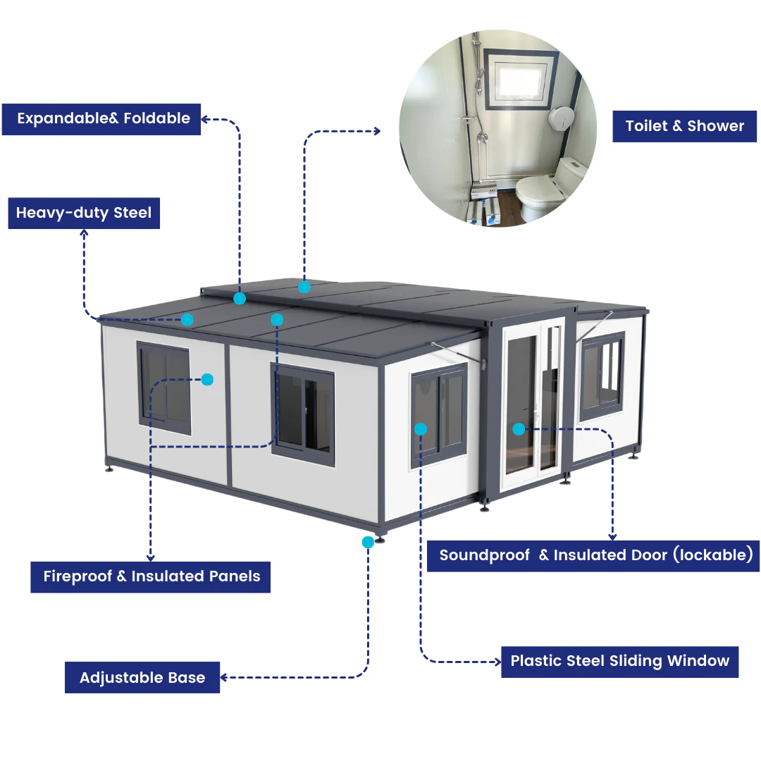 Mobile Expandable Prefab House 13ft x 20ft - Image 3