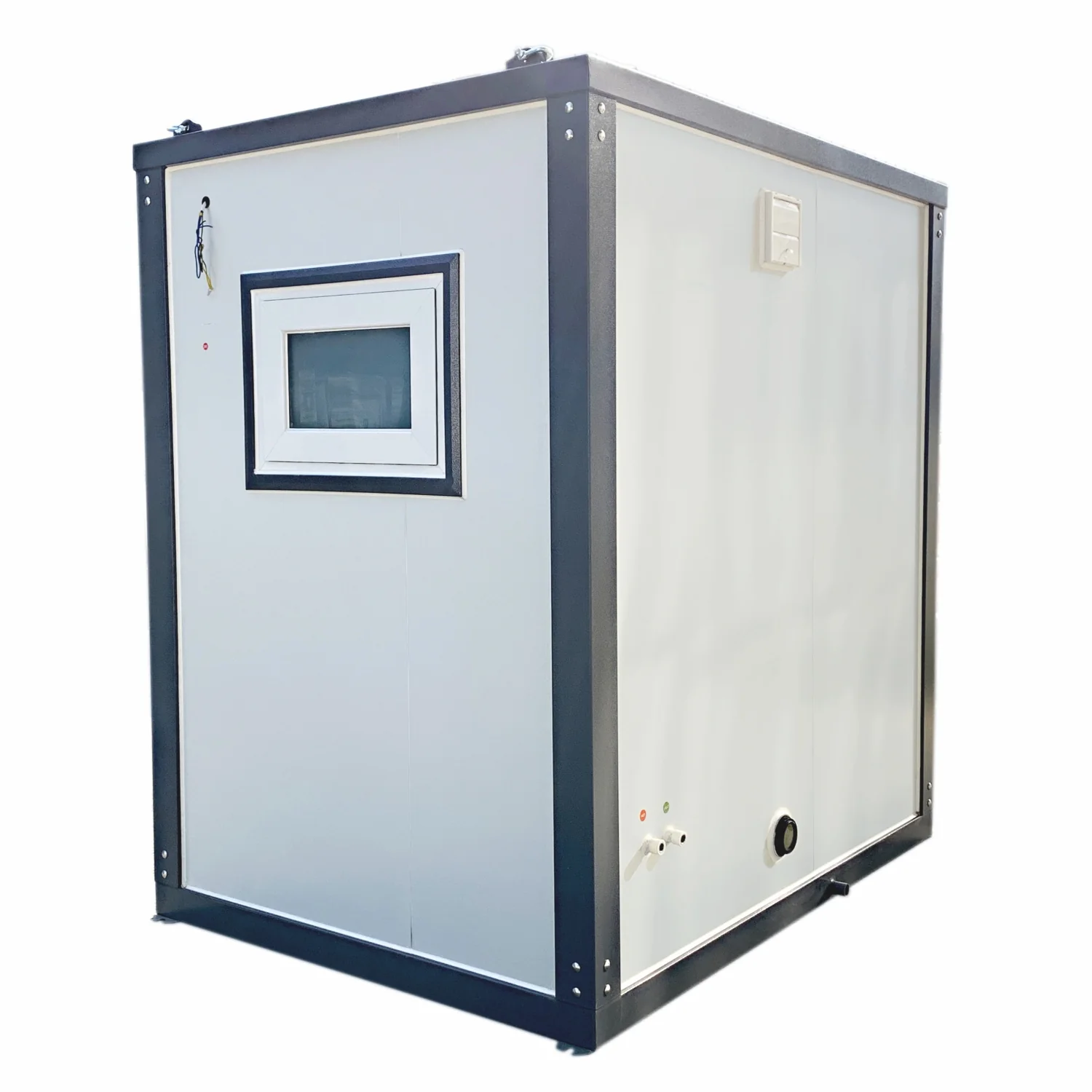 Portable Toilet with Shower Curtain Style - Image 18