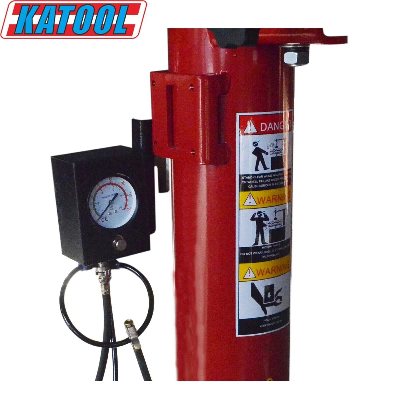 Katool KT-T810 Tire Changer w/ Bead Blaster, Max 24" Rim Clamping - Image 5