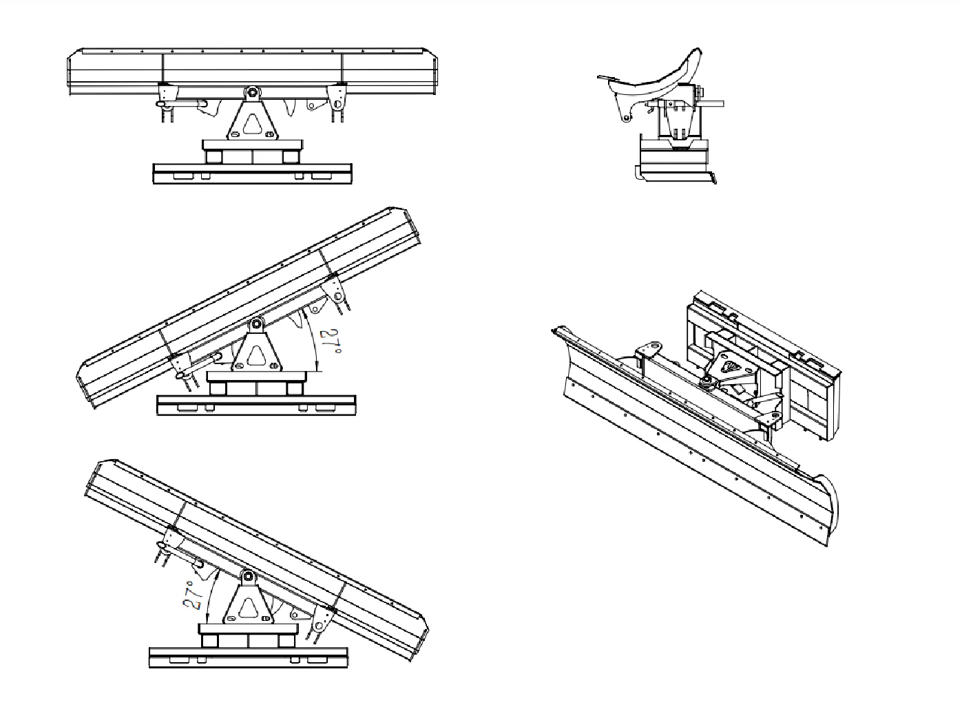 Greatbear 86'' Hydraulic Snow Plow - Image 10
