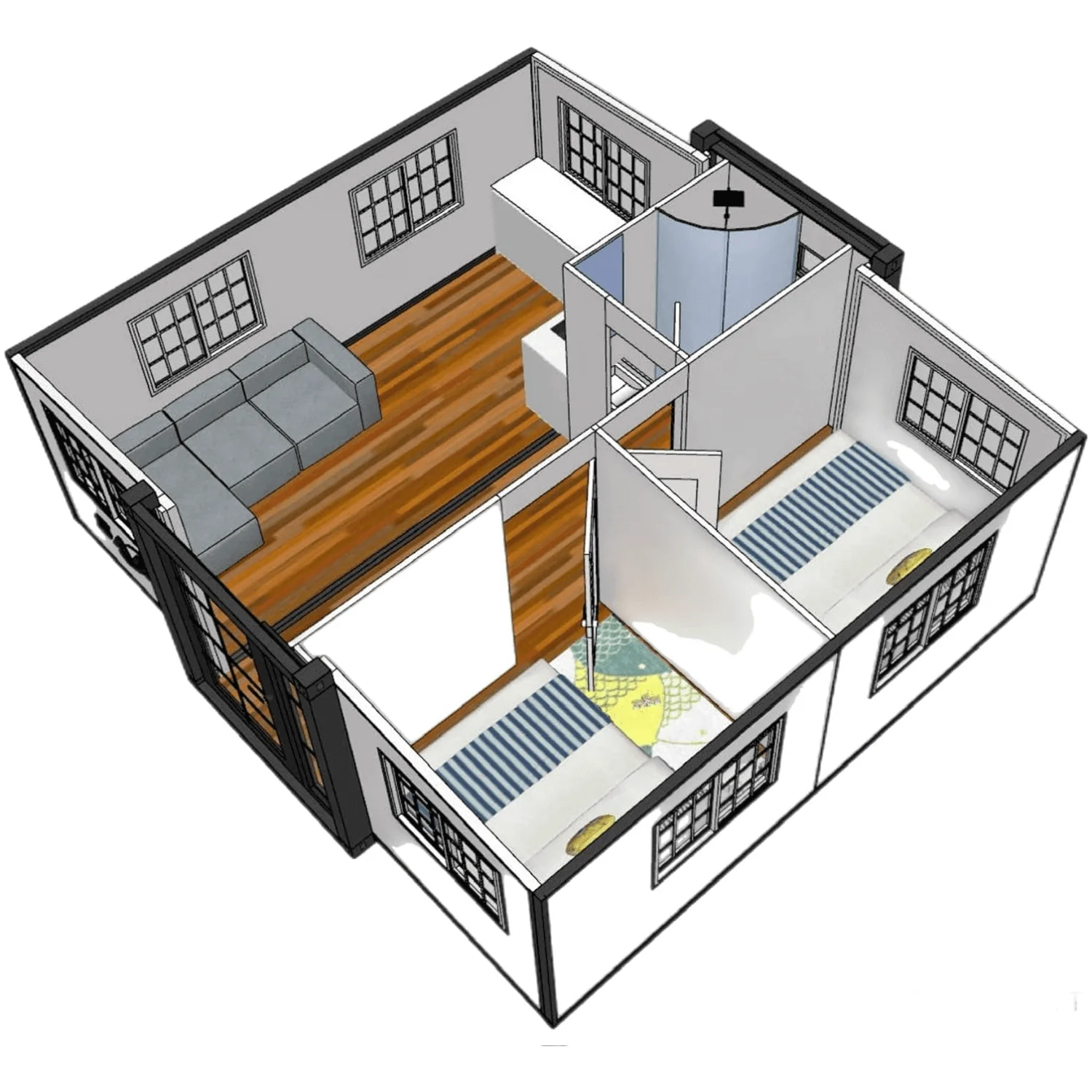 Expandable Prefab Home 19ft x 20ft - Image 13