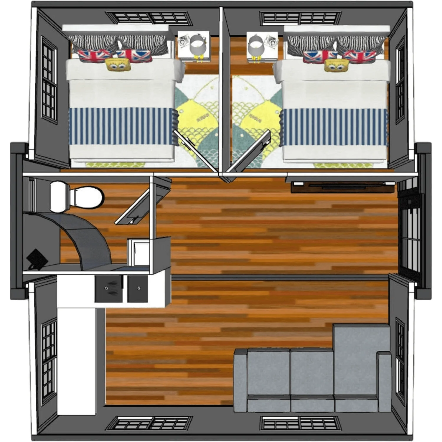 Expandable Prefab Home 19ft x 20ft - Image 14