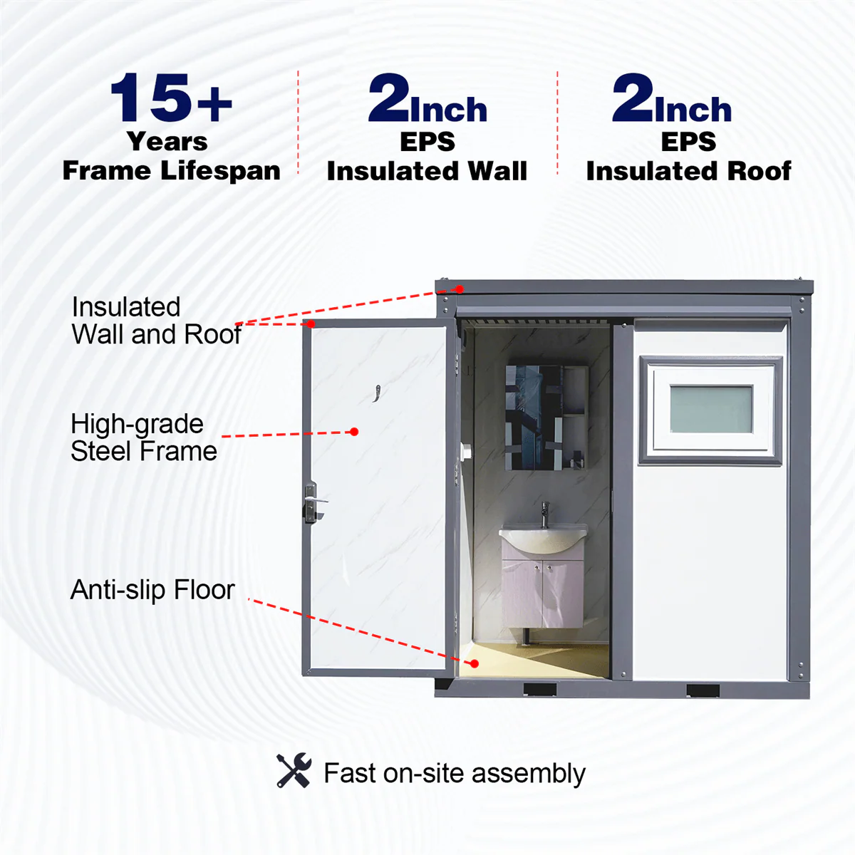Portable Mobile Shower Room - Image 5