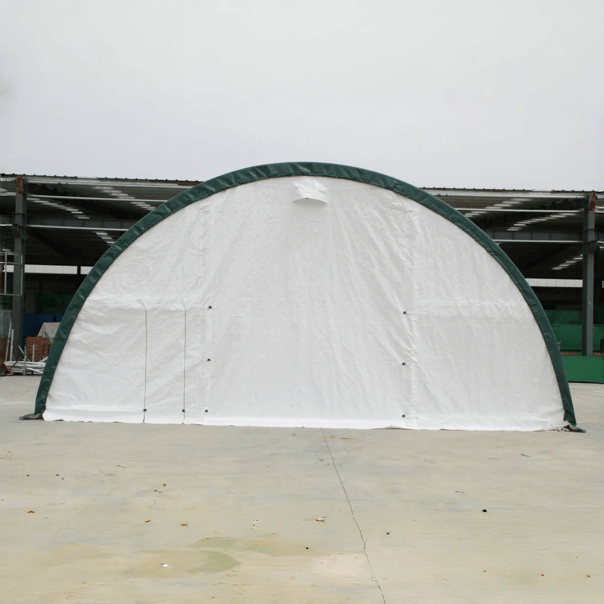 W40'xL80'xH20' Single Truss Arch Storage Shelter - Image 4
