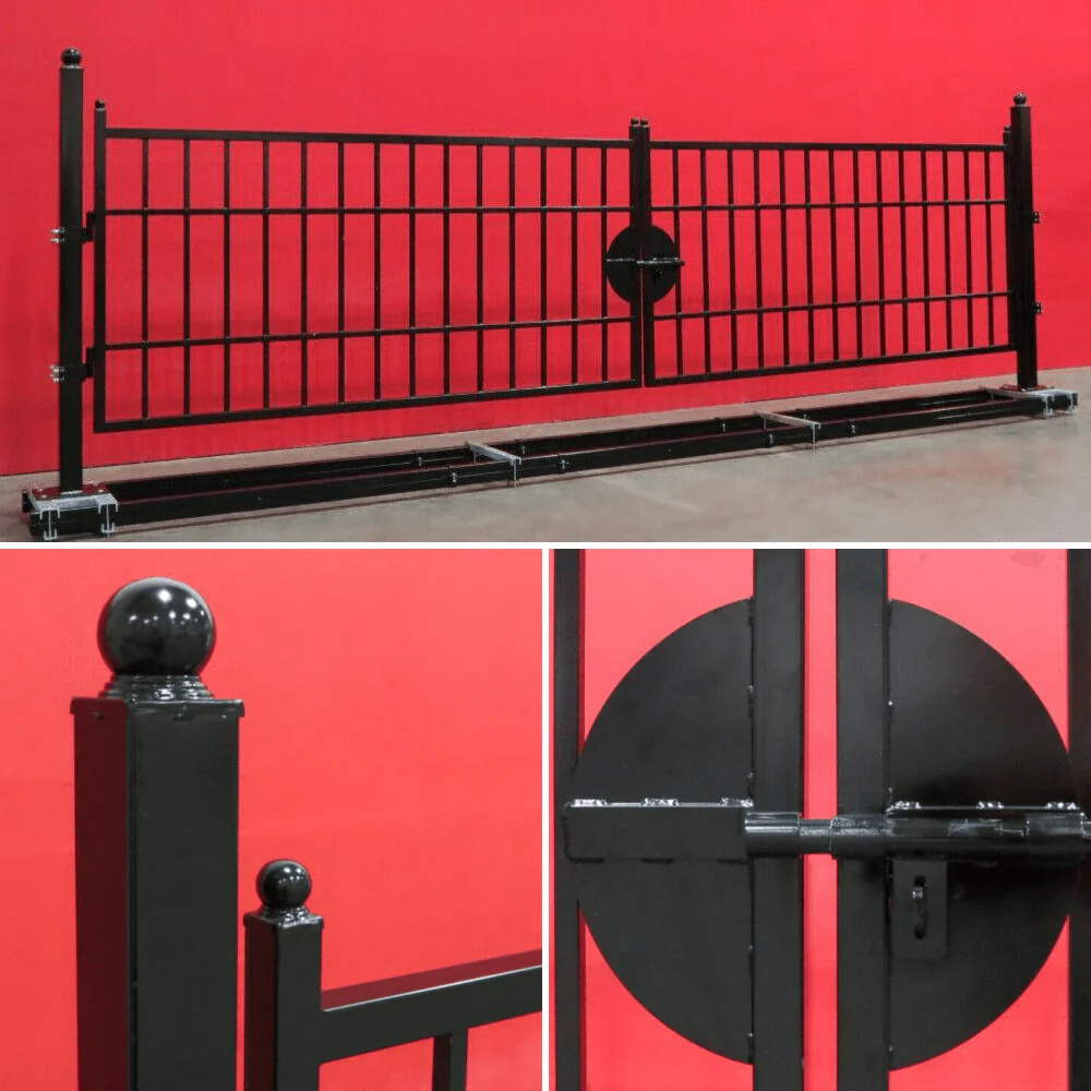 20 ft Steel Farm Driveway Gate - Image 10